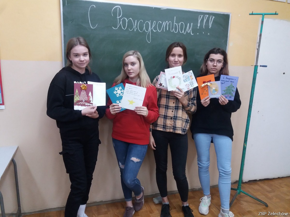 Międzyszkolna wymiana kartek świątecznych