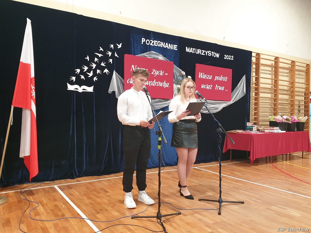 Pożegnanie maturzystów