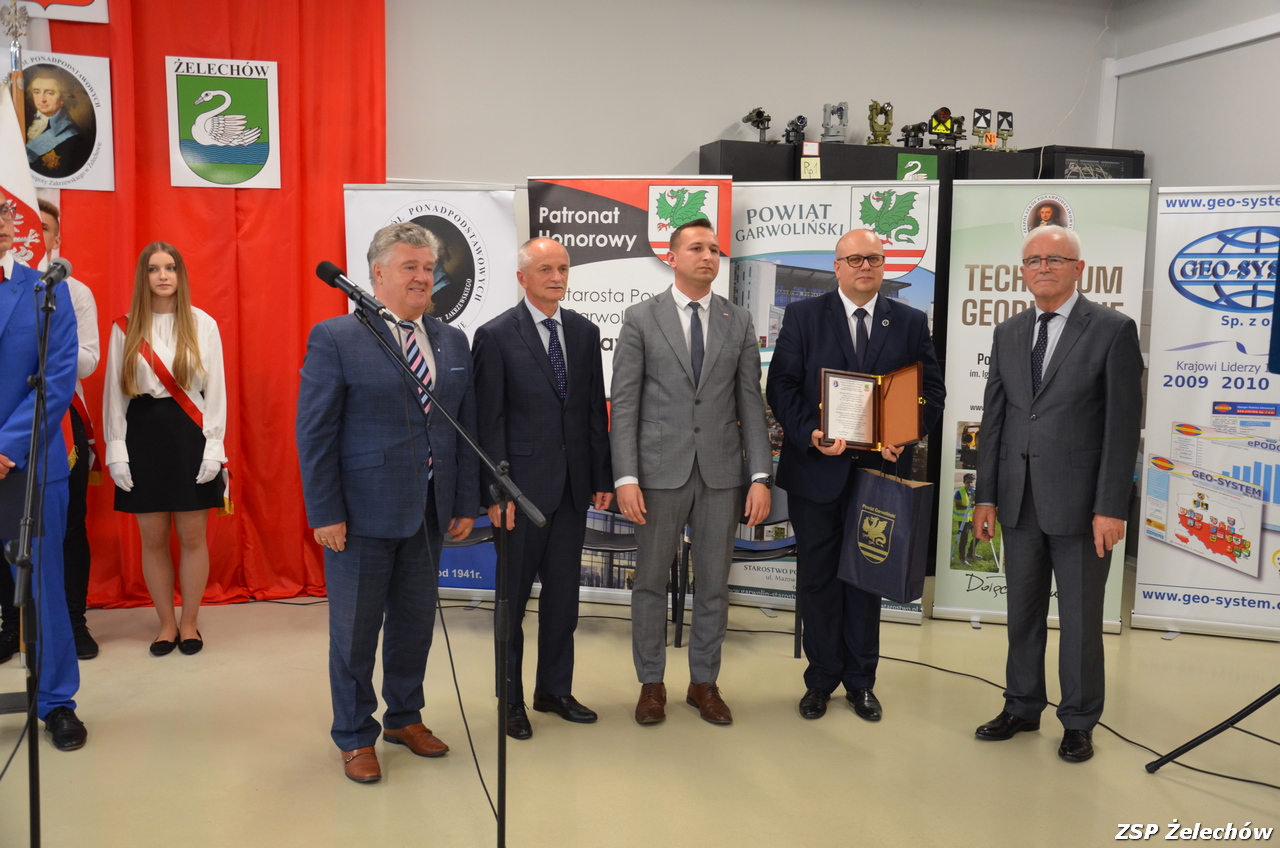 Jubileusz 80-lecia ZSP w Żelechowie, 60-lecia Technikum Geodezyjnego w Żelechowie oraz 35-lecia nadania szkole imienia Ignacego Wyssogoty Zakrzewskiego