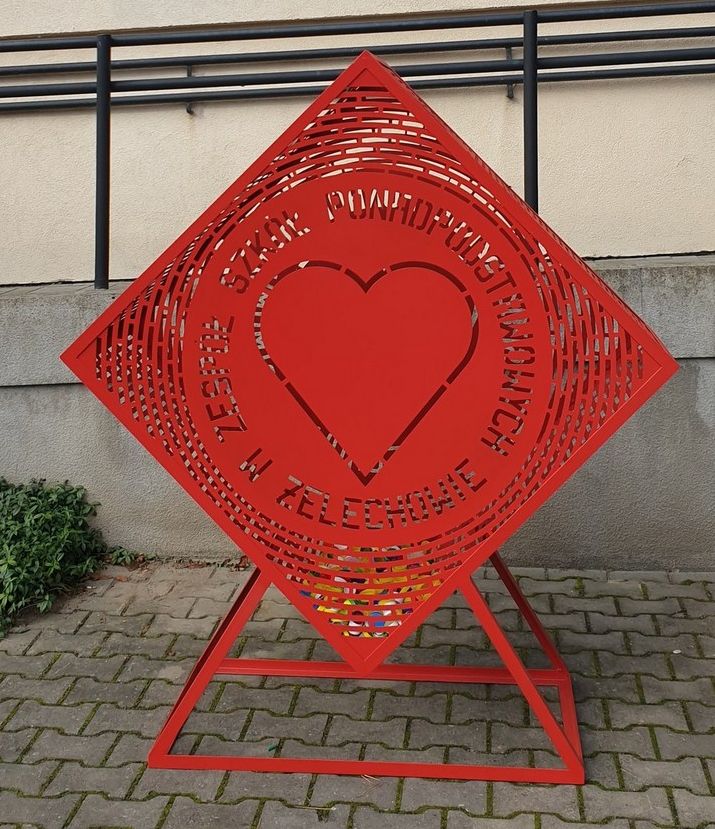 Serce ZSP w Żelechowie